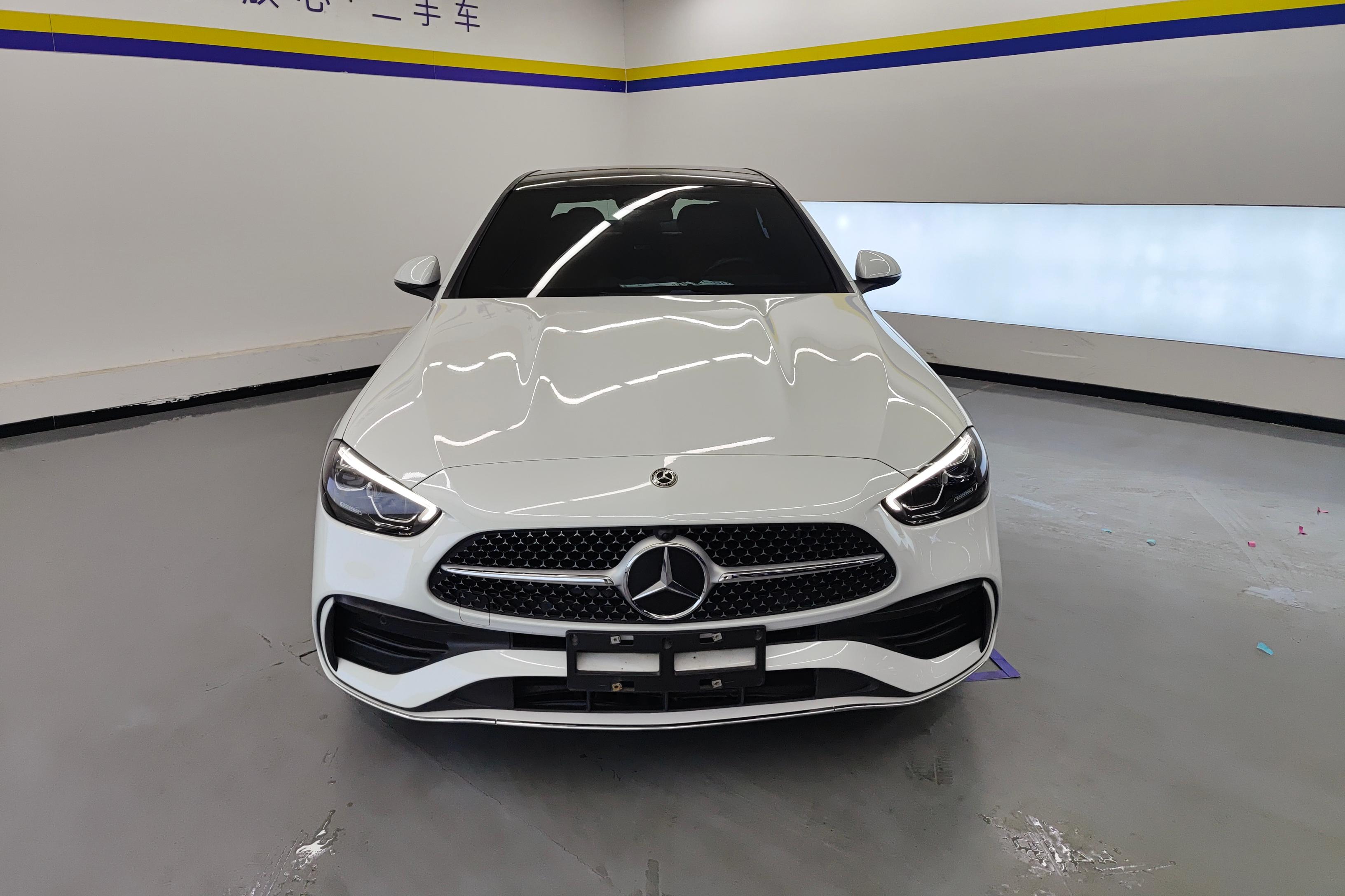 【烟台二手奔驰C级】奔驰C级 C260L 2022款 1.5T 自动 运动版