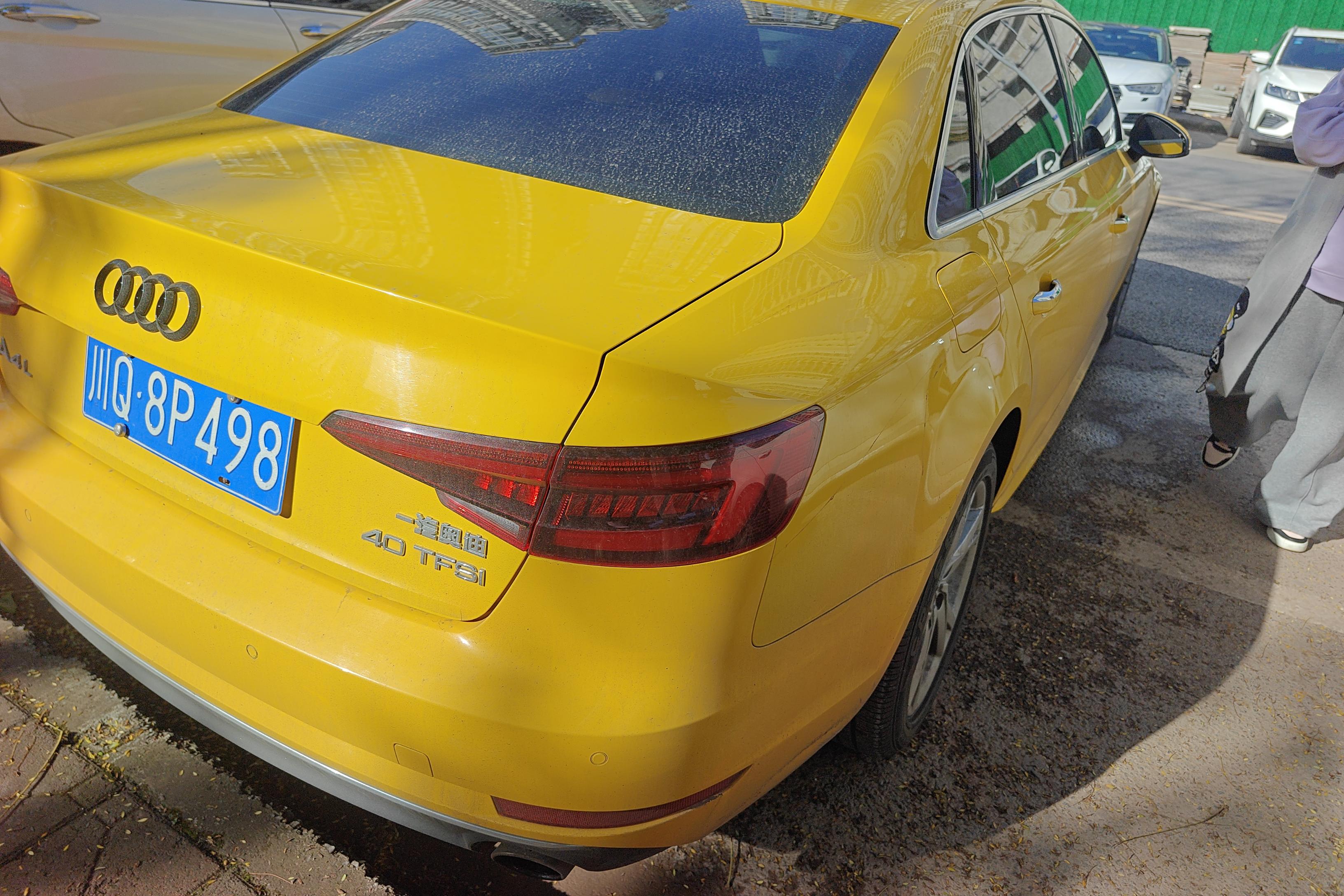 奥迪A4L 40TFSI 2018款 2.0T 自动 前驱 30周年进取型 (国Ⅴ) 