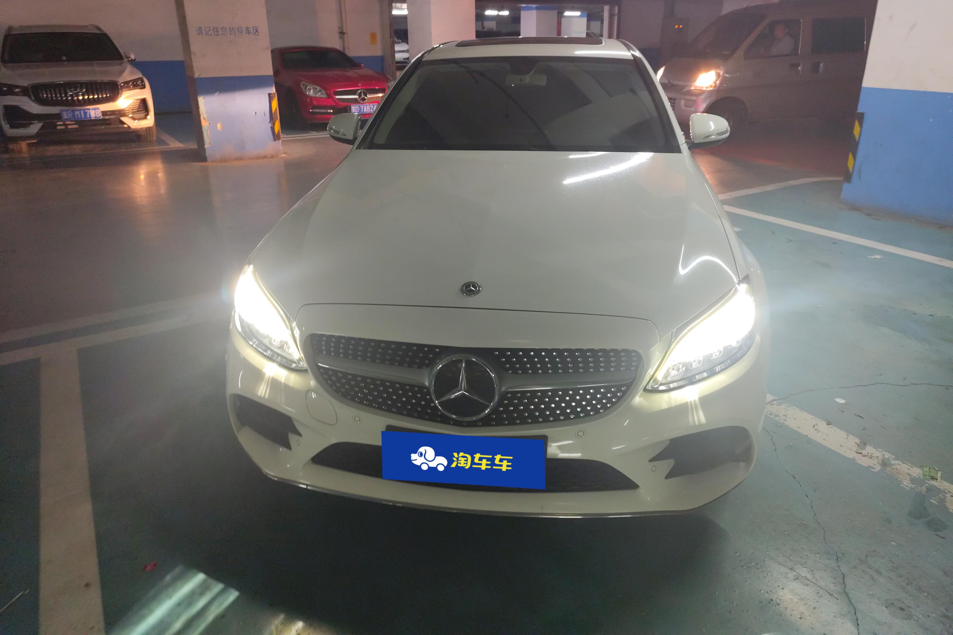 【武汉二手奔驰C级】奔驰C级 C200L 2020款 1.5T 自动 时尚型运动版改款