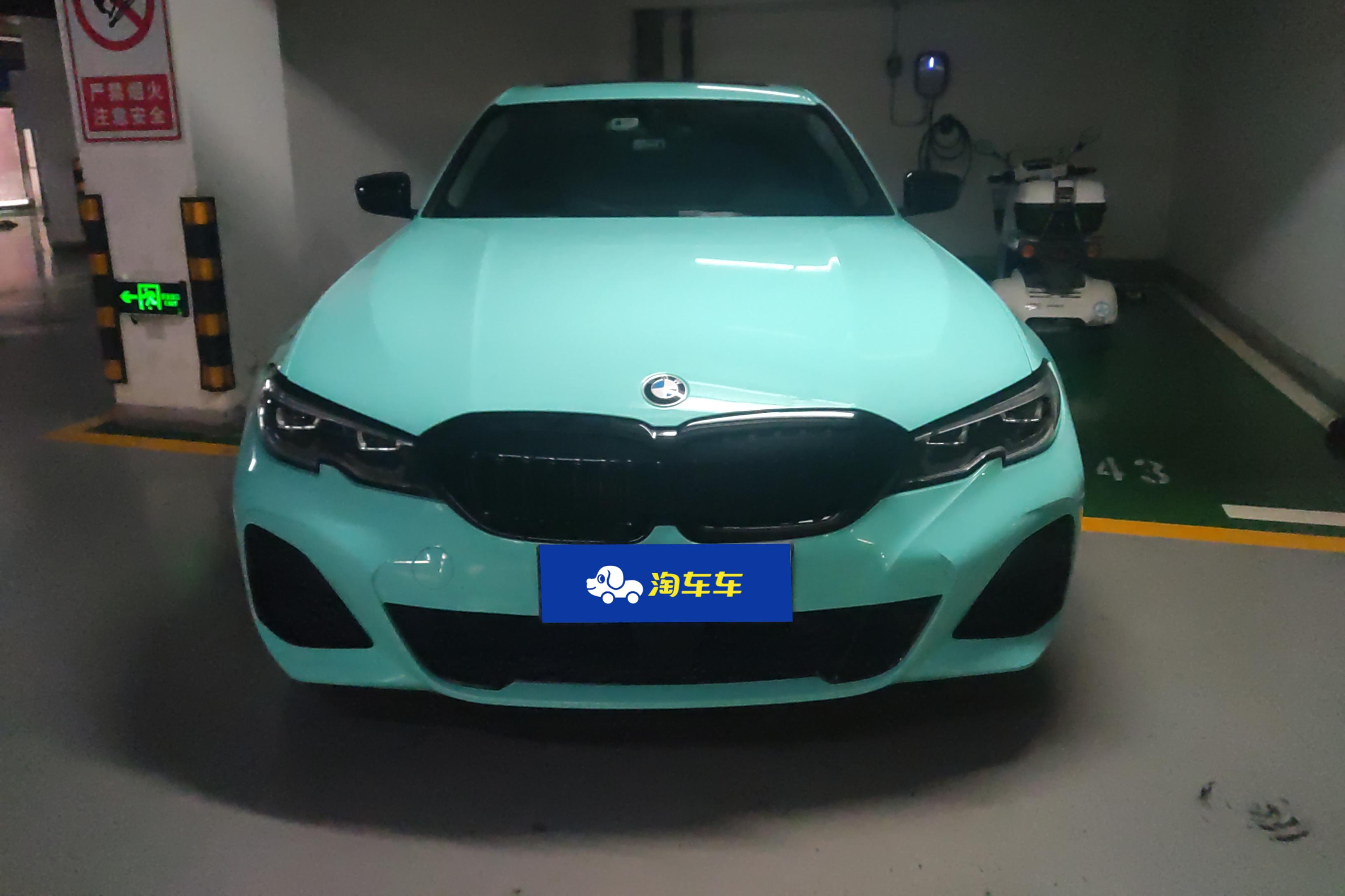 【青岛二手宝马3系】宝马3系 330Li 2021款 2.0T 自动 四驱 改款二xDriveM运动曜夜套装
