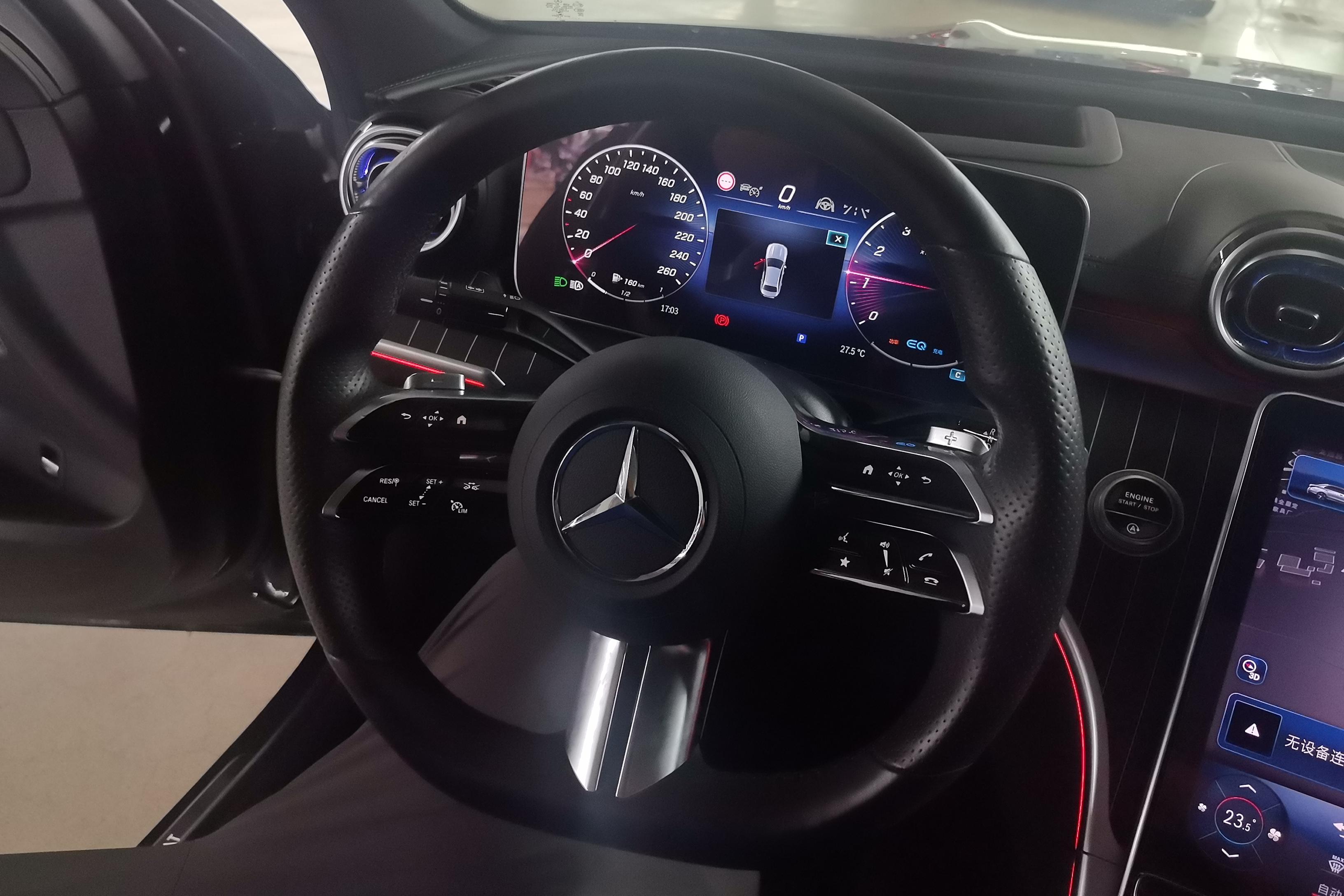 奔驰C级 2022款 1.5T 后驱 皓夜运动版 (国Ⅵ) 