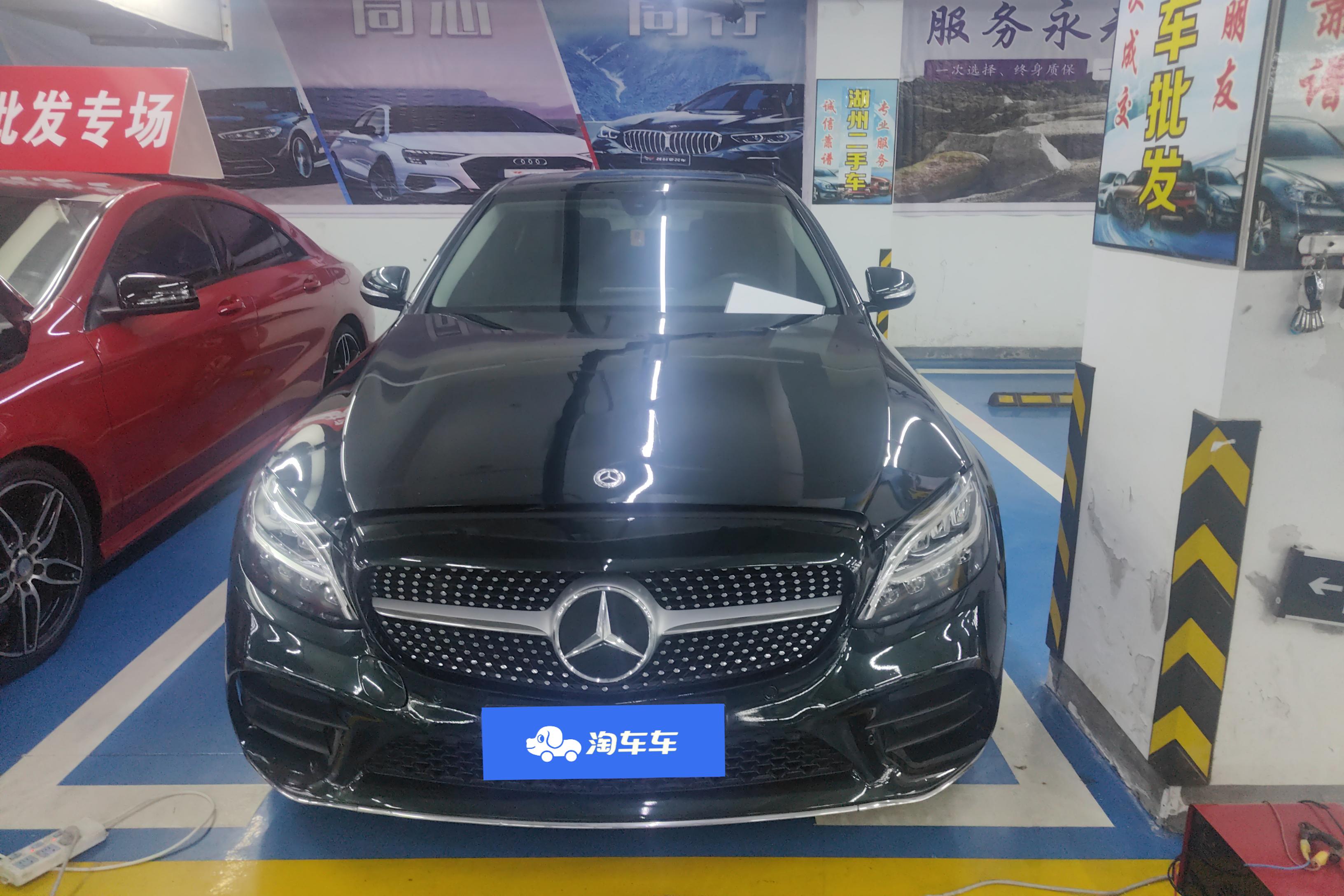 【威海二手奔驰C级】奔驰C级 C200L 2020款 1.5T 自动 时尚型改款