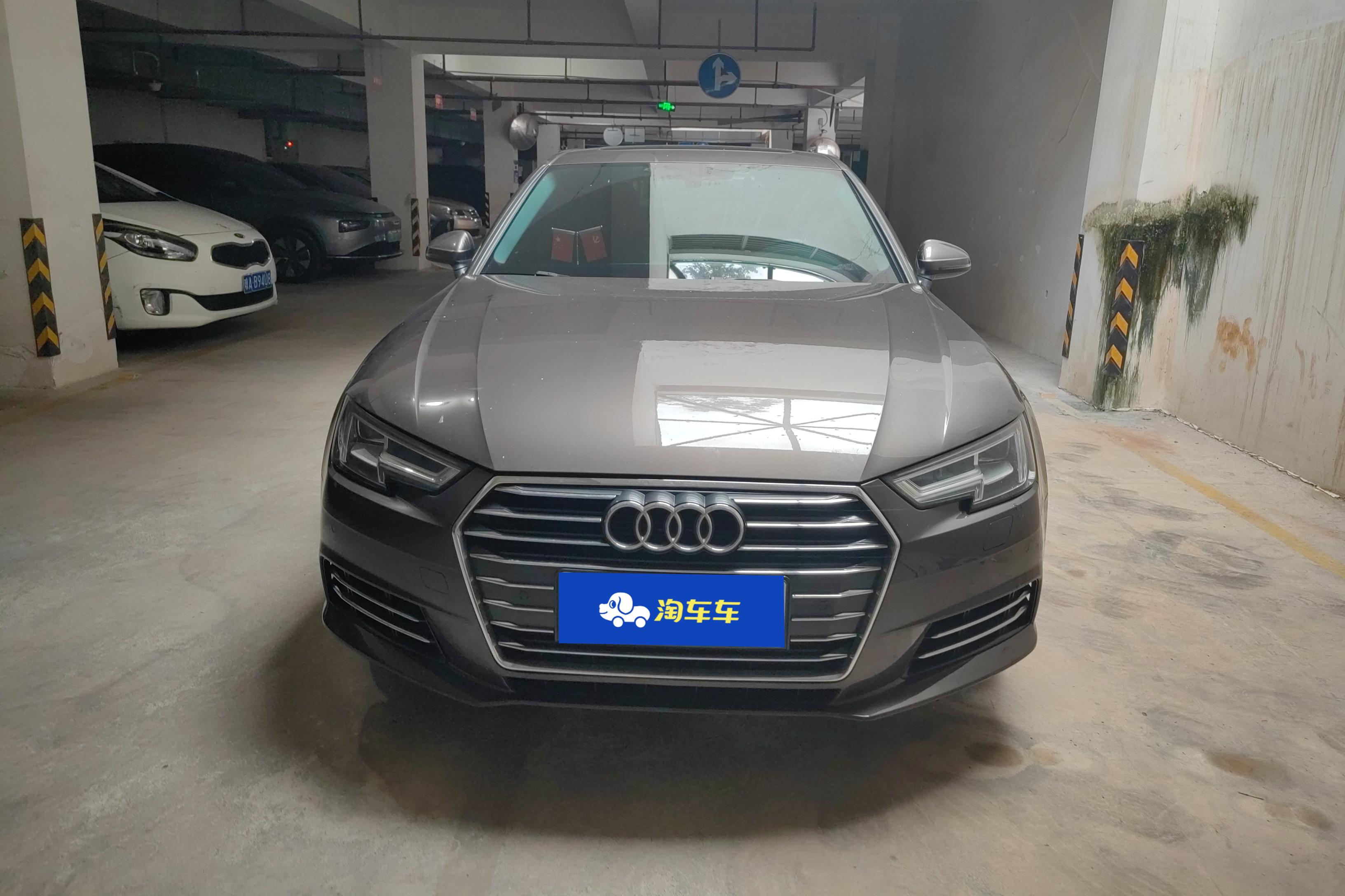 奥迪A4L 40TFSI 2018款 2.0T 自动 前驱 30周年进取型 (国Ⅴ) 