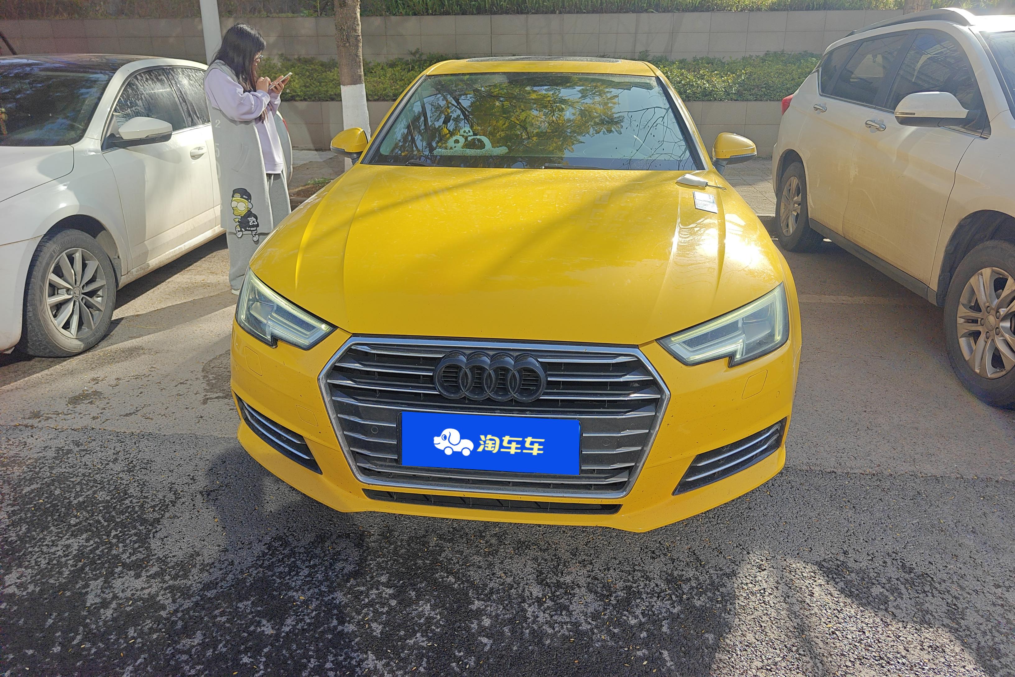 奥迪A4L 40TFSI 2018款 2.0T 自动 前驱 30周年进取型 (国Ⅴ) 