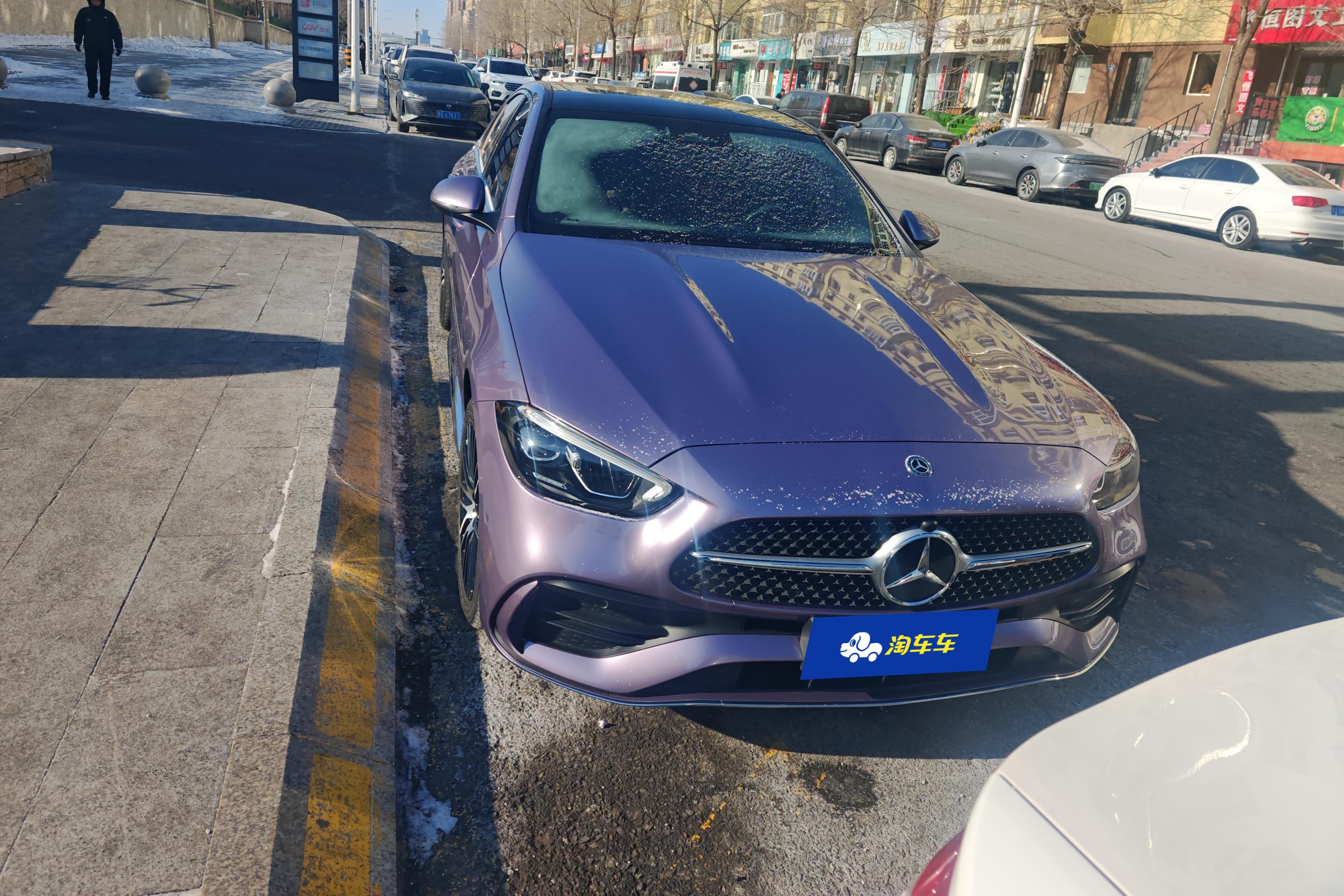 【哈尔滨二手奔驰C级】奔驰C级 C260L 2022款 1.5T 自动 运动版